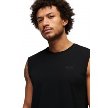 SUPERDRY ESSENTIAL LOGO TANK UB ΜΠΛΟΥΖΑ ΑΝΔΡΙΚΗ BLACK