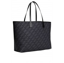 TOMMY HILFIGER  ICON TOTE JACQUARD ΤΣΑΝΤΑ ΓΥΝΑΙΚΕΙΑ BLACK