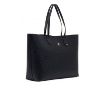 TOMMY HILFIGER ICON TOTE MONO ΤΣΑΝΤΑ ΓΥΝΑΙΚΕΙΑ DARK NAVY