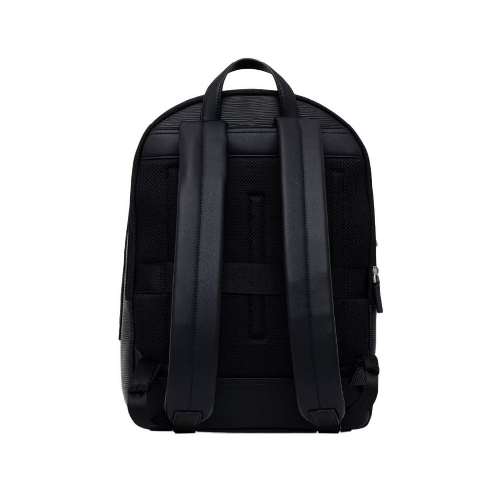 TOMMY HILFIGER BUSINESS SAFFIANO DOME BACKPACK ΤΣΑΝΤΑ ΑΝΔΡΙΚΗ BLACK