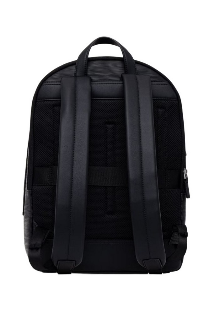 TOMMY HILFIGER BUSINESS SAFFIANO DOME BACKPACK ΤΣΑΝΤΑ ΑΝΔΡΙΚΗ BLACK