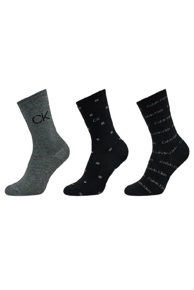 CALVIN KLEIN JEANS CK WOMEN SOCK 3P LUREX LOGO GIFTBOX MULTI