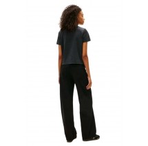 TOMMY JEANS REG GMD VARSITY TEE T-SHIRT  ΜΠΛΟΥΖΑ ΓΥΝΑΙΚΕΙΑ BLACK