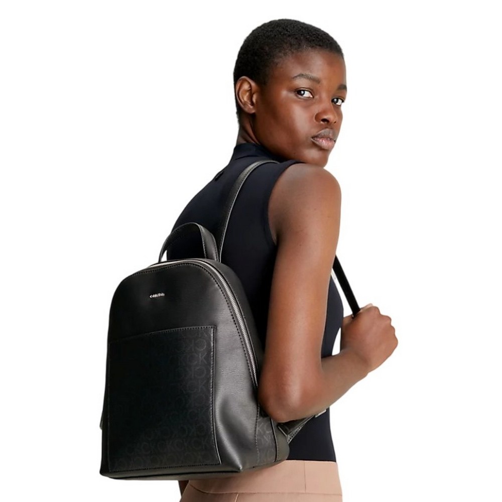 CALVIN KLEIN JEANS MUST DOME BACKPACK ΤΣΑΝΤΑ ΓΥΝΑΙΚΕΙΑ BLACK