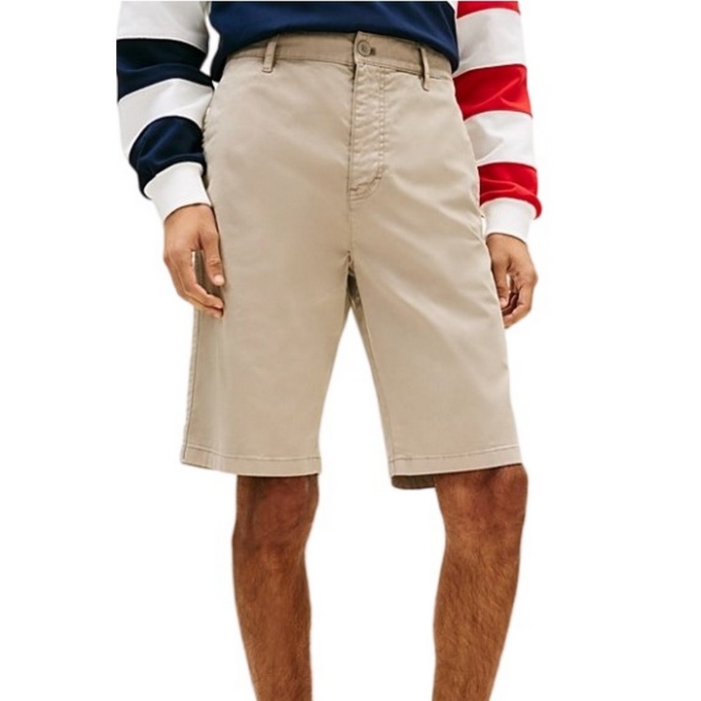 TOMMY JEANS OTIS COTTON TWLL CHINO SHORT ΒΕΡΜΟΥΔΑ ΑΝΔΡΙΚΗ SAND