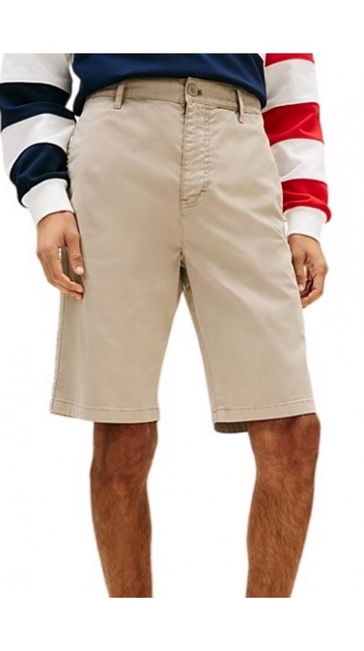 TOMMY JEANS OTIS COTTON TWLL CHINO SHORT ΒΕΡΜΟΥΔΑ ΑΝΔΡΙΚΗ SAND