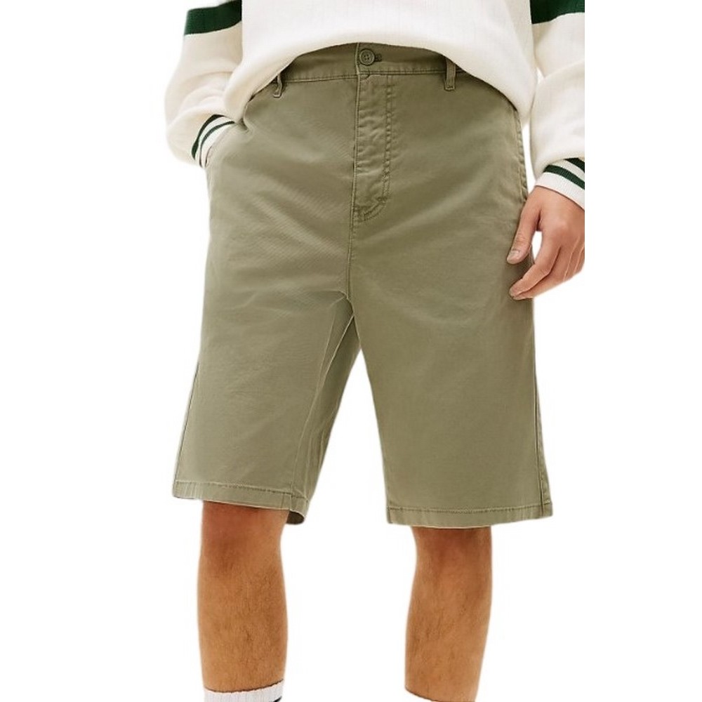 TOMMY JEANS OTIS COTTON TWLL CHINO SHORT ΒΕΡΜΟΥΔΑ ΑΝΔΡΙΚΗ KHAKI
