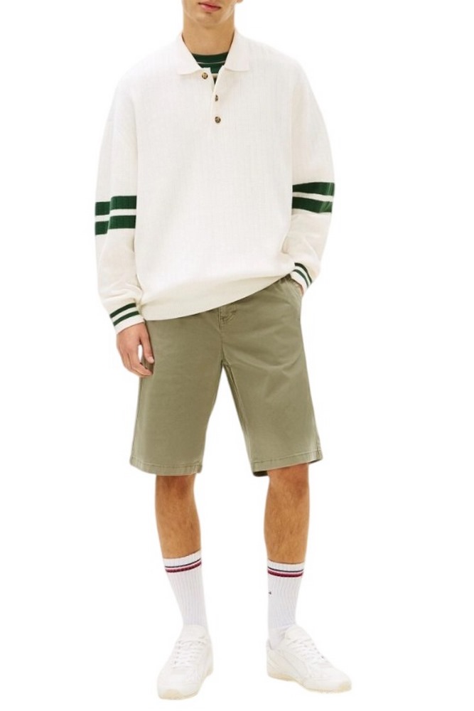 TOMMY JEANS OTIS COTTON TWLL CHINO SHORT ΒΕΡΜΟΥΔΑ ΑΝΔΡΙΚΗ KHAKI