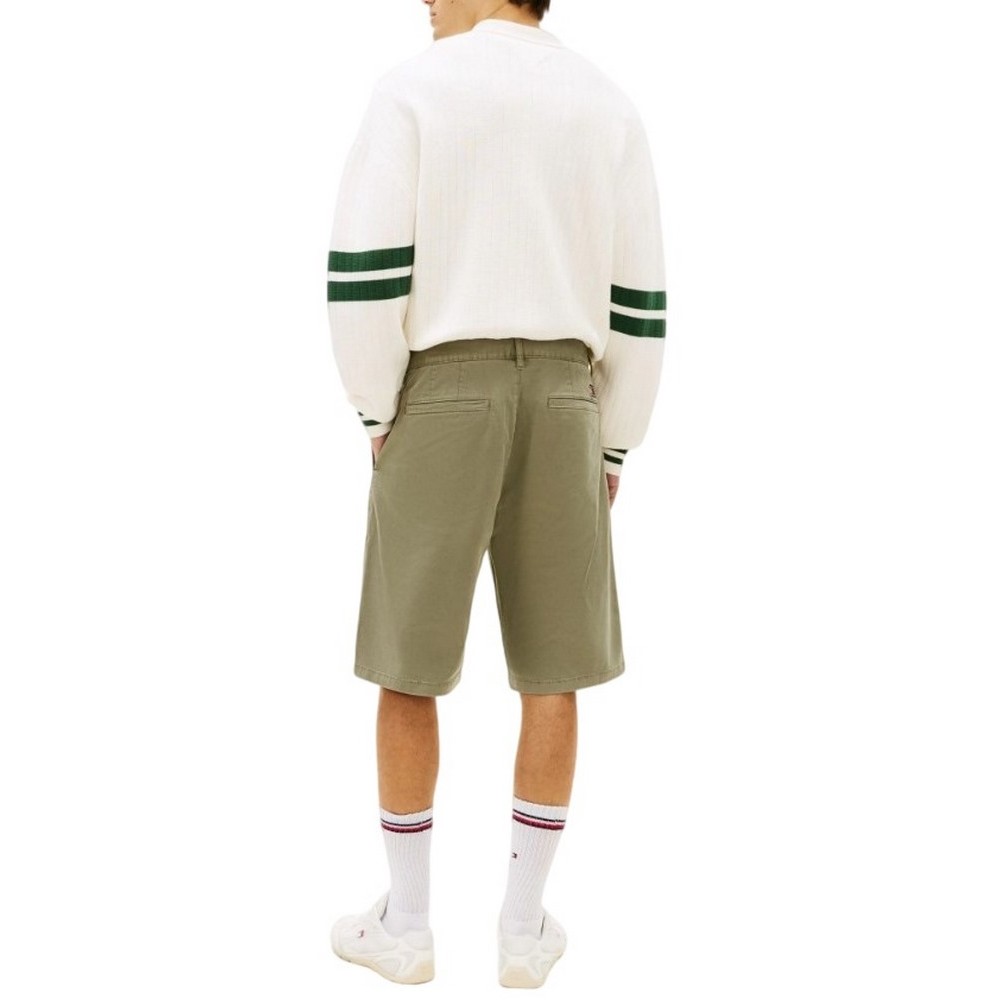 TOMMY JEANS OTIS COTTON TWLL CHINO SHORT ΒΕΡΜΟΥΔΑ ΑΝΔΡΙΚΗ KHAKI