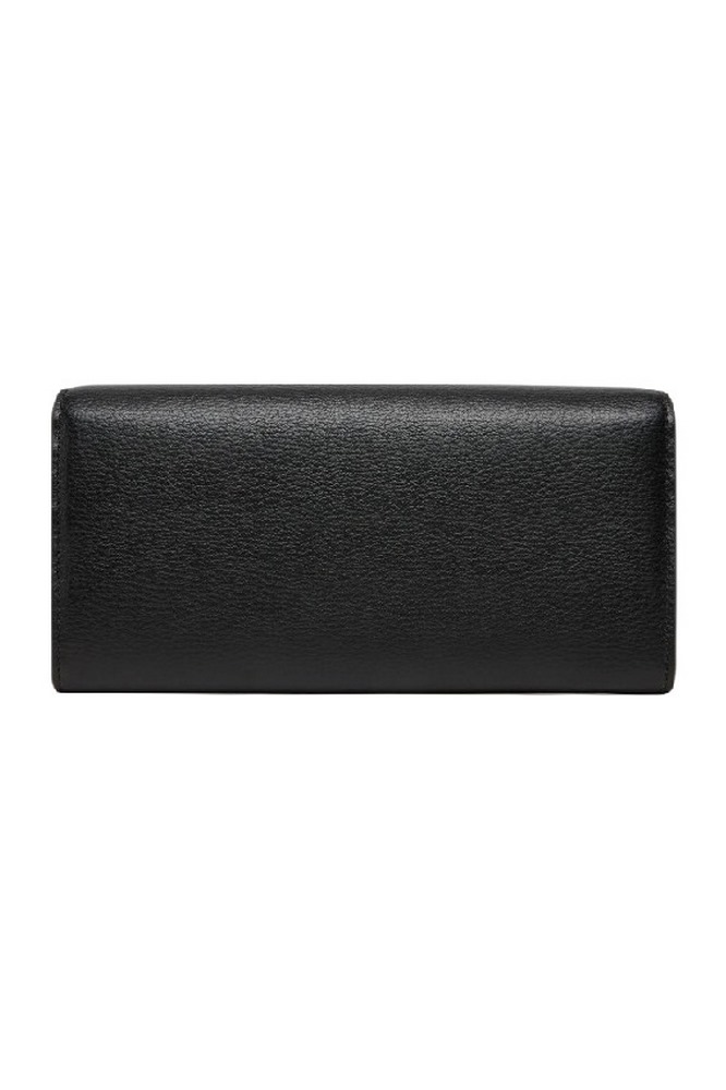TOMMY HILFIGER FLAG LRG FLAP ΠΟΡΤΟΦΟΛΙ ΓΥΝΑΙΚΕΙΟ BLACK