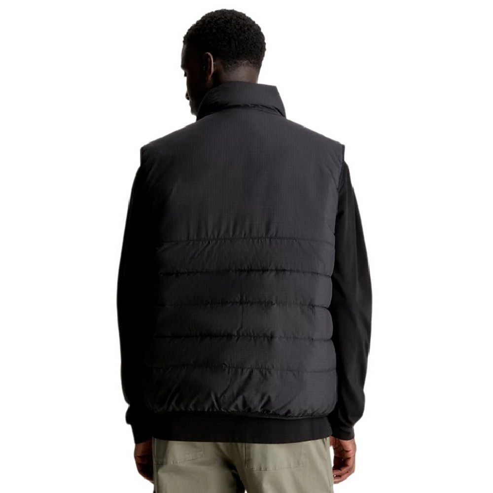 CALVIN KLEIN JEANS LIGHTWEIGHT PADDED VEST ΓΙΛΕΚΟ ΑΝΔΡΙΚΟ BLACK