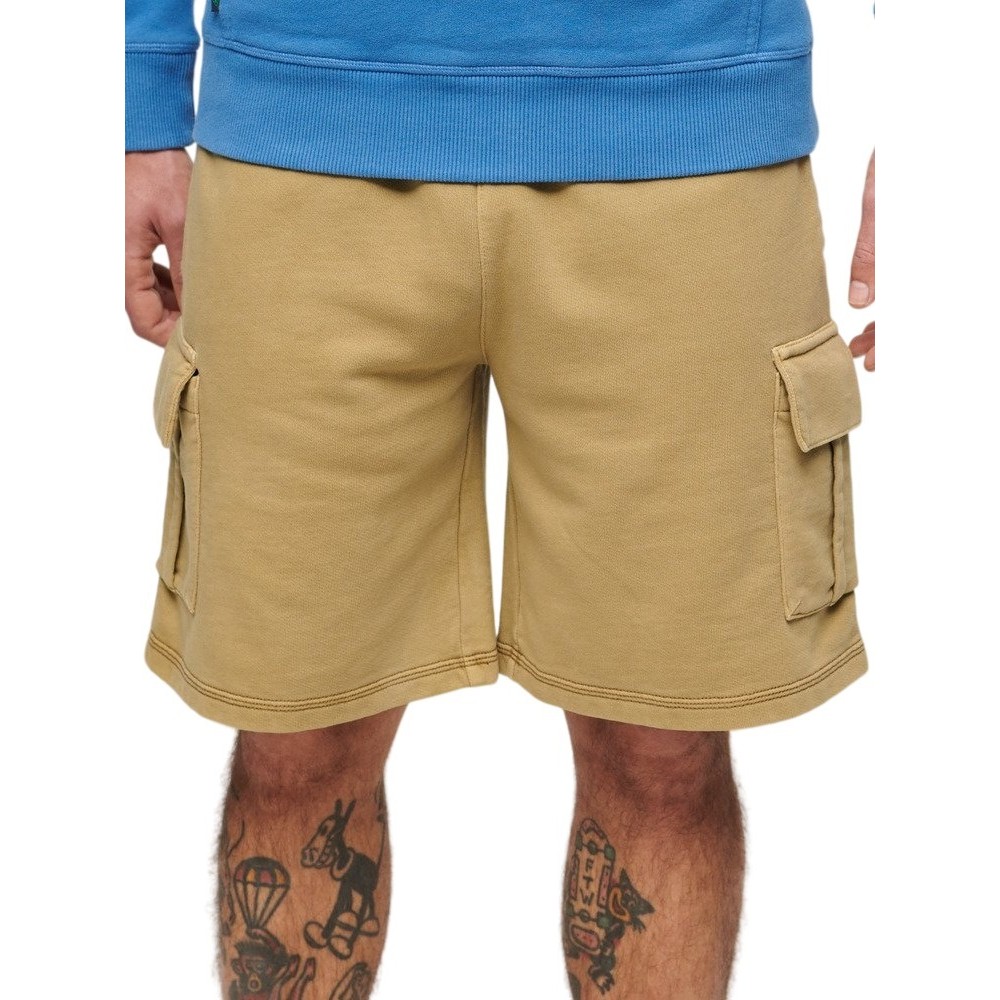 SUPERDRY CONTRAST STITCH CARGO SHORT ΒΕΡΜΟΥΔΑ ΑΝΔΡΙΚΗ TAN