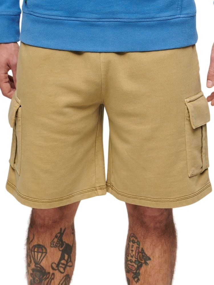 SUPERDRY CONTRAST STITCH CARGO SHORT ΒΕΡΜΟΥΔΑ ΑΝΔΡΙΚΗ TAN