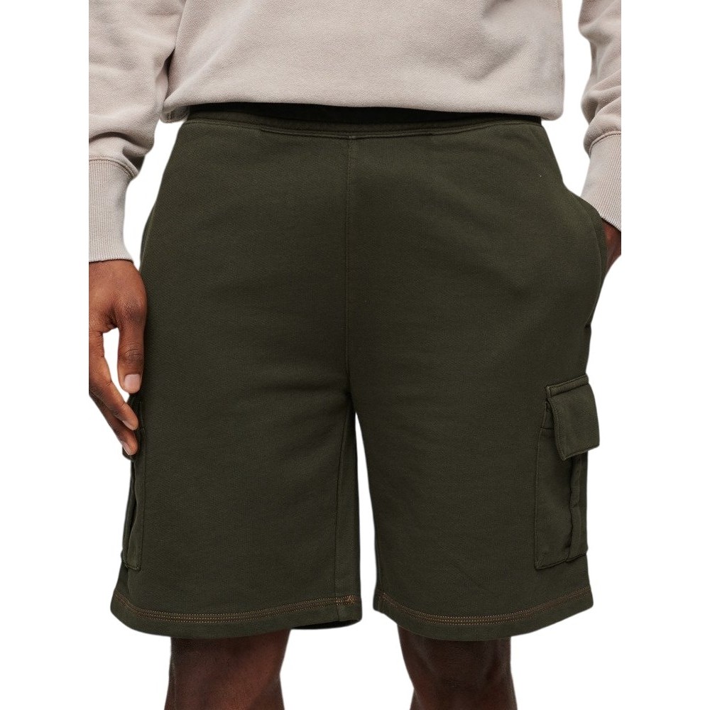 SUPERDRY CONTRAST STITCH CARGO SHORT ΒΕΡΜΟΥΔΑ ΑΝΔΡΙΚΗ OLIVE