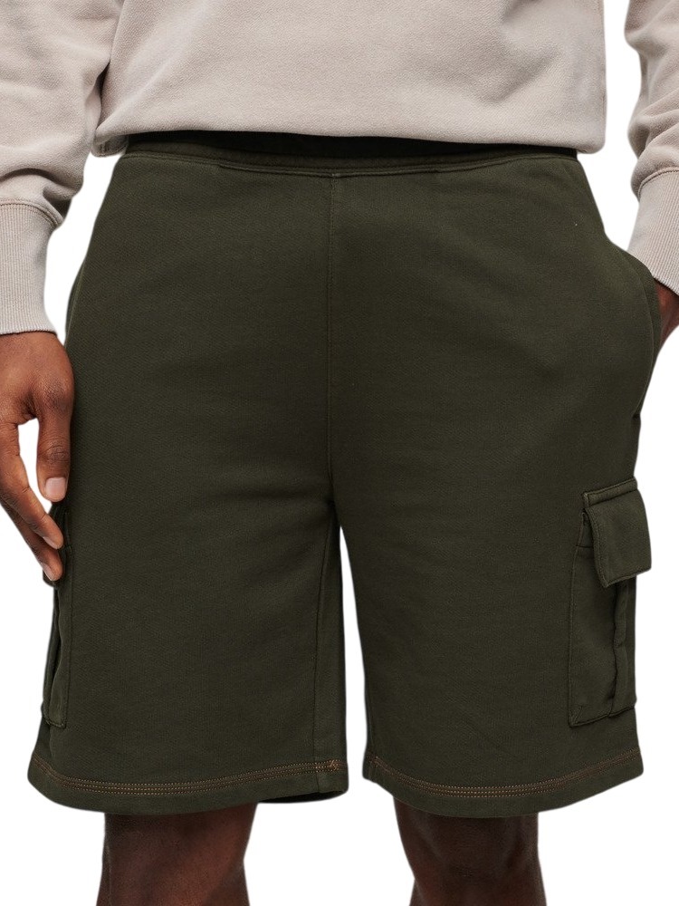 SUPERDRY CONTRAST STITCH CARGO SHORT ΒΕΡΜΟΥΔΑ ΑΝΔΡΙΚΗ OLIVE