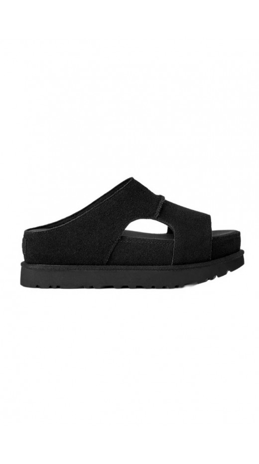 UGG GOLDENSTAR HI CUTOUT 1175132 ΠΑΝΤΟΦΛΑ ΓΥΝΑΙΚΕΙΑ BLACK