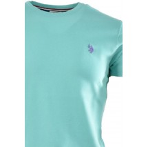 U.S POLO ASSN 49351 T-SHIRT ΜΠΛΟΥΖΑ ΑΝΔΡΙΚH AQUA