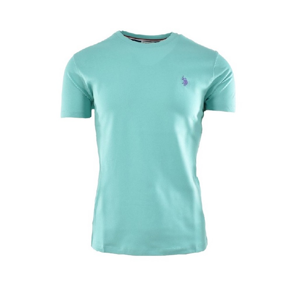 U.S POLO ASSN 49351 T-SHIRT ΜΠΛΟΥΖΑ ΑΝΔΡΙΚH AQUA