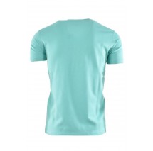 U.S POLO ASSN 49351 T-SHIRT ΜΠΛΟΥΖΑ ΑΝΔΡΙΚH AQUA