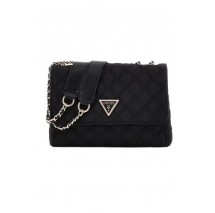 GUESS GIULLY 2 COMP CNVRTBLE FLAP ΤΣΑΝΤΑ ΓΥΝΑΙΚΕΙΑ BLACK