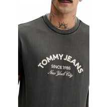 TOMMY JEANS REG CENTER ARCH T-SHIRT ΜΠΛΟΥΖΑ ΑΝΔΡΙΚΗ BLACK