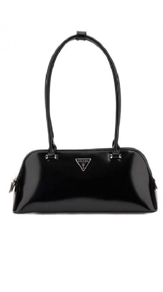 GUESS ARNELA SHOULDER SATCHEL ΤΣΑΝΤΑ ΓΥΝΑΙΚΕΙΑ BLACK