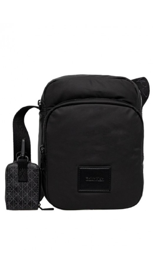 CALVIN KLEIN PUFFER UTILITY REPORTER ΤΣΑΝΤΑ ΑΝΔΡΙΚΗ BLACK