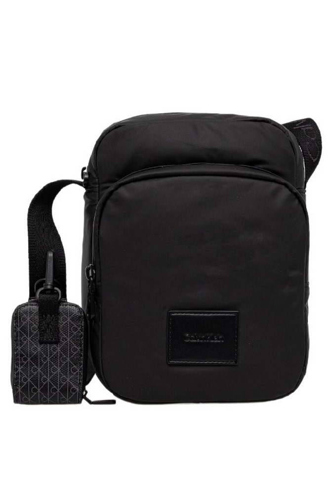 CALVIN KLEIN PUFFER UTILITY REPORTER ΤΣΑΝΤΑ ΑΝΔΡΙΚΗ BLACK