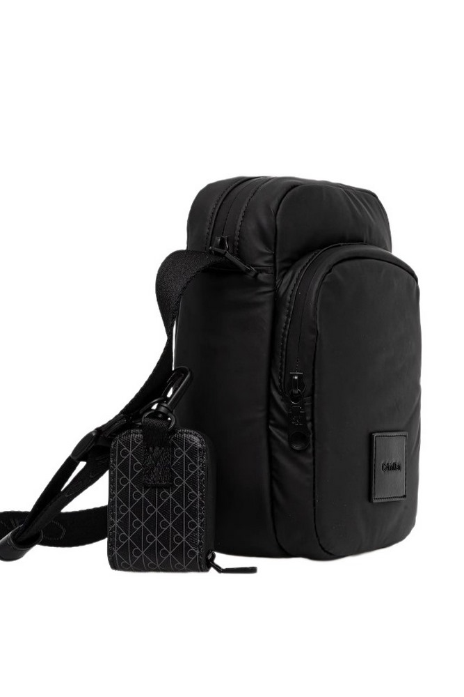 CALVIN KLEIN PUFFER UTILITY REPORTER ΤΣΑΝΤΑ ΑΝΔΡΙΚΗ BLACK