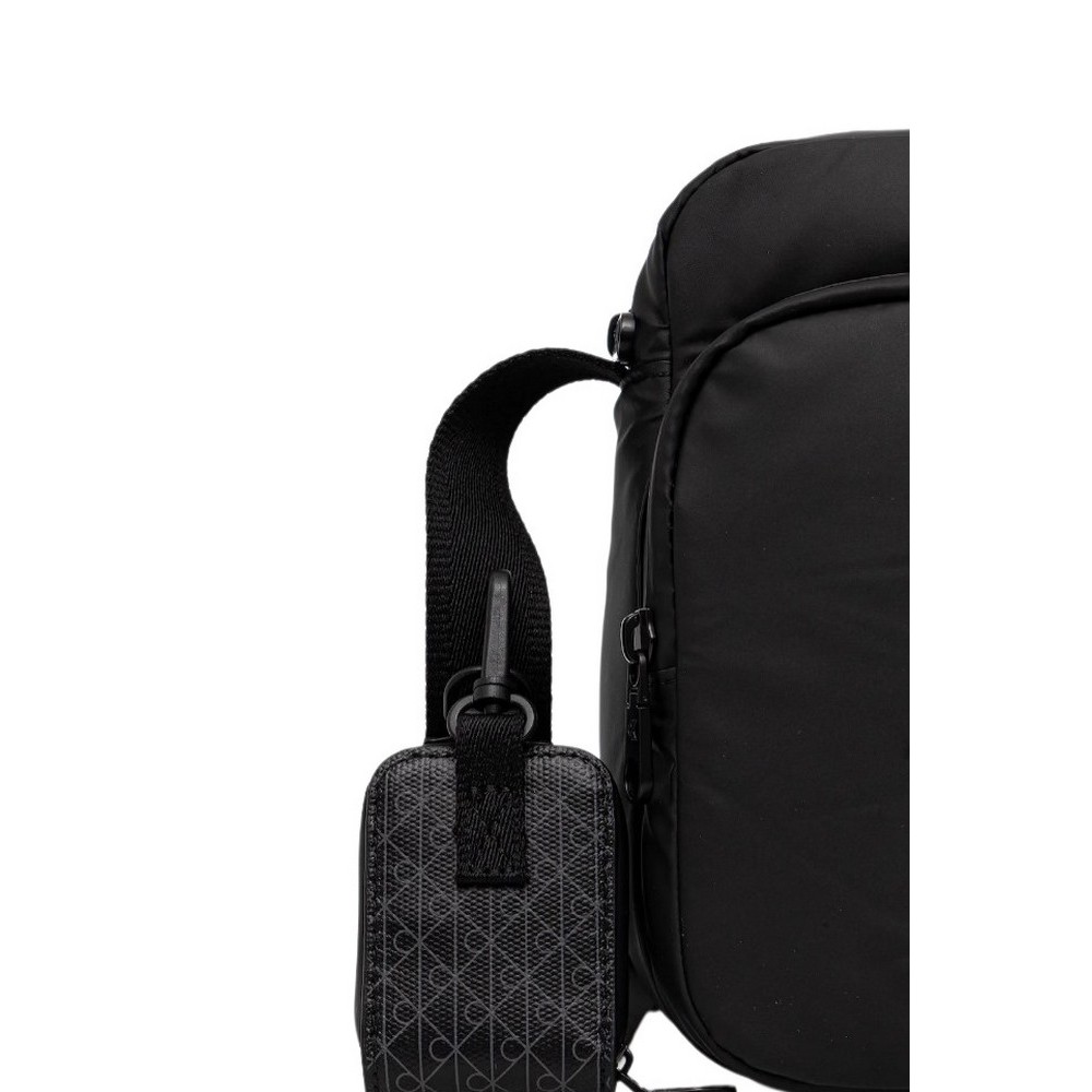 CALVIN KLEIN PUFFER UTILITY REPORTER ΤΣΑΝΤΑ ΑΝΔΡΙΚΗ BLACK