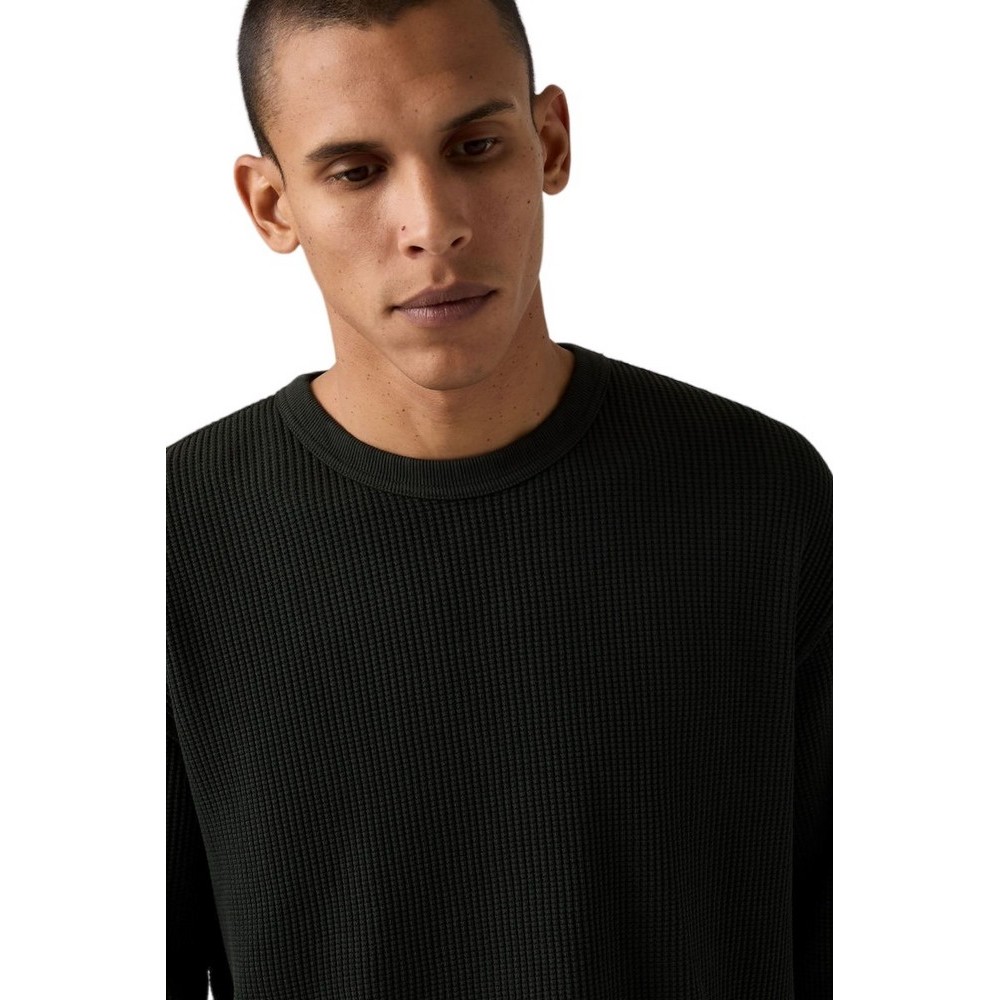 LEVIS RT RLX THERMAL TEE ΜΠΛΟΥΖΑ ΜΑΚΡΥΜΑΝΙΚΗ ΑΝΔΡΙΚΗ BLACK
