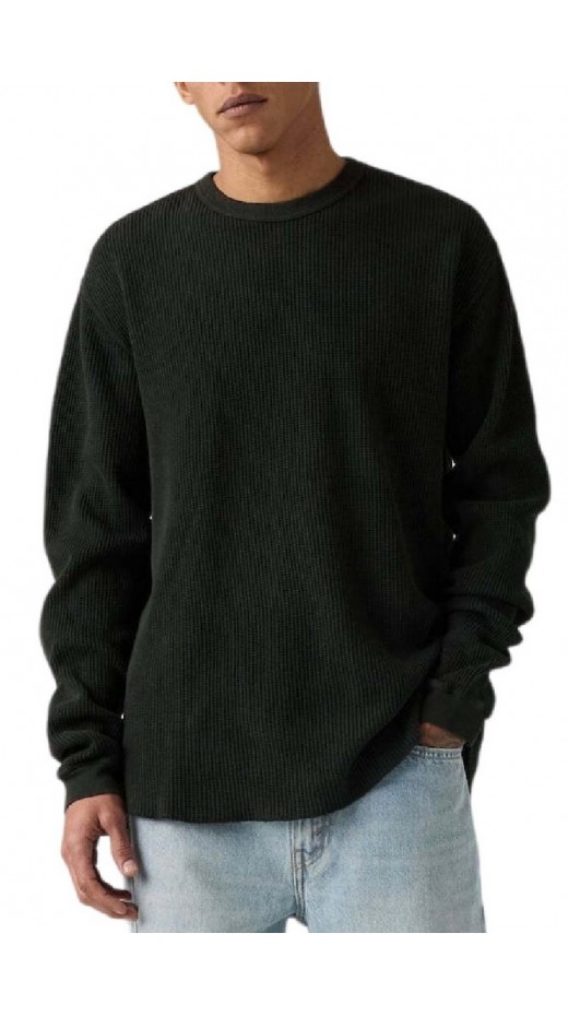 LEVIS RT RLX THERMAL TEE ΜΠΛΟΥΖΑ ΜΑΚΡΥΜΑΝΙΚΗ ΑΝΔΡΙΚΗ BLACK
