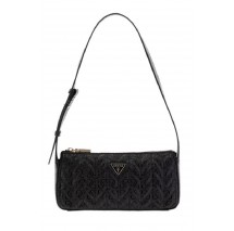 GUESS STACEY MINI SHOULDER BAG ΤΣΑΝΤΑ ΓΥΝΑΙΚΕΙΑ BLACK