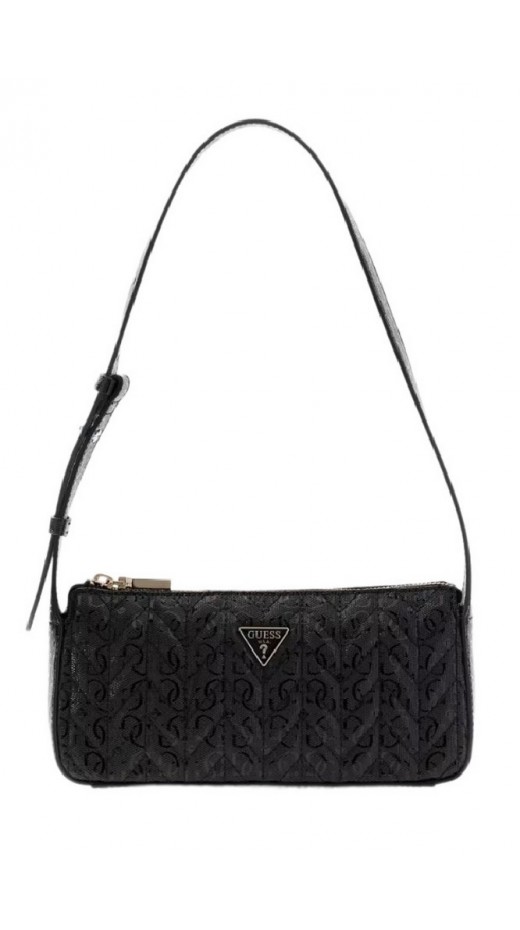 GUESS STACEY MINI SHOULDER BAG ΤΣΑΝΤΑ ΓΥΝΑΙΚΕΙΑ BLACK