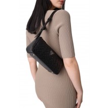 GUESS STACEY MINI SHOULDER BAG ΤΣΑΝΤΑ ΓΥΝΑΙΚΕΙΑ BLACK