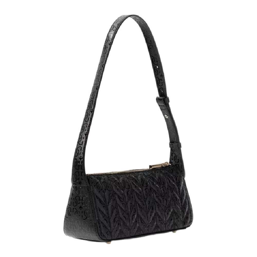 GUESS STACEY MINI SHOULDER BAG ΤΣΑΝΤΑ ΓΥΝΑΙΚΕΙΑ BLACK