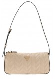 GUESS STACEY MINI SHOULDER BAG ΤΣΑΝΤΑ ΓΥΝΑΙΚΕΙΑ BEIGE