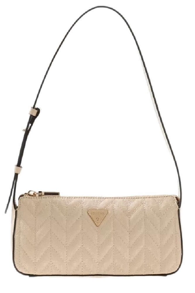 GUESS STACEY MINI SHOULDER BAG ΤΣΑΝΤΑ ΓΥΝΑΙΚΕΙΑ BEIGE