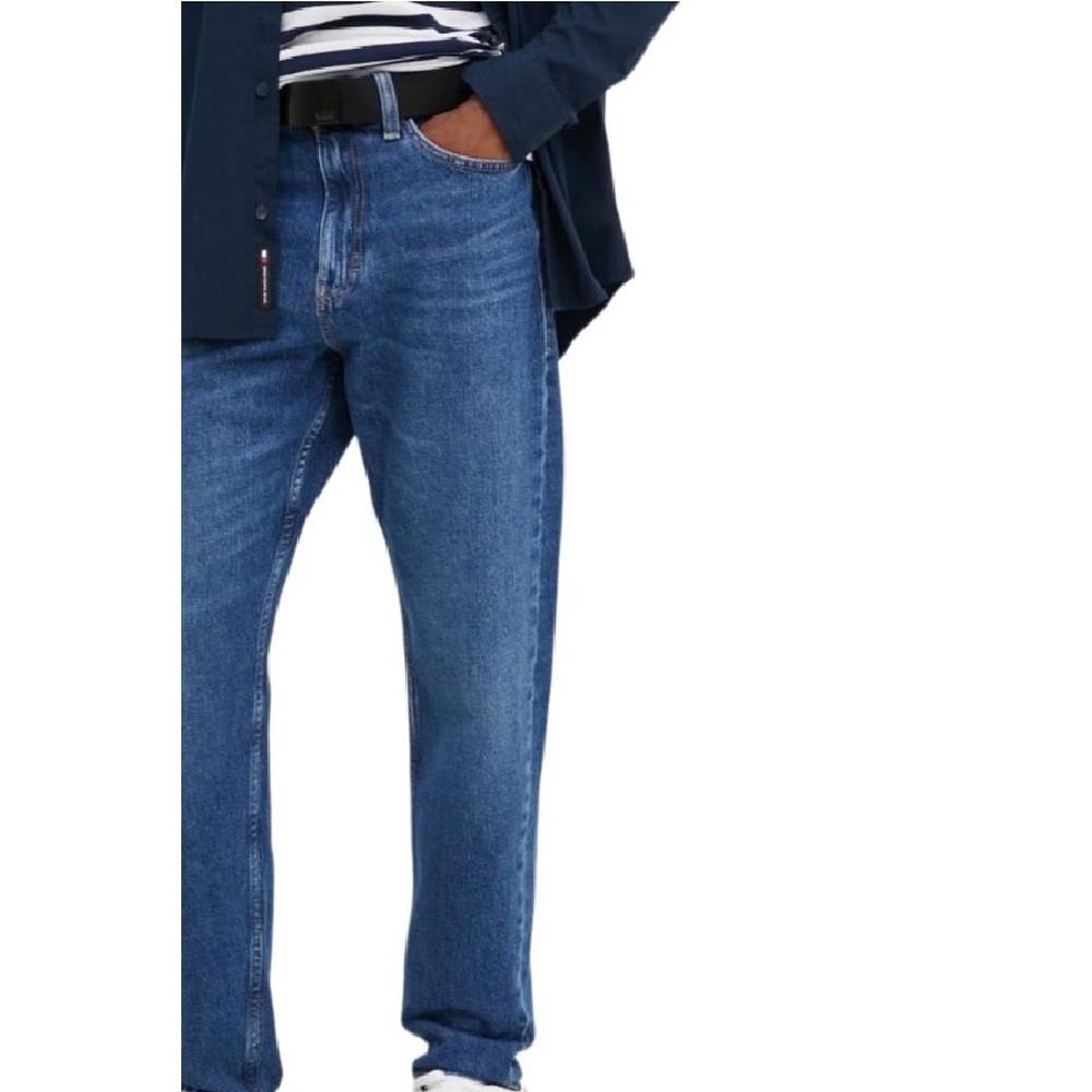 TOMMY JEANS ISAAC RLXD TPRD CH0152 ΠΑΝΤΕΛΟΝΙ ΑΝΔΡΙΚΟ BLUΕ DENIM