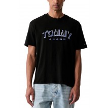 TOMMY JEANS RLX DNA PLAY T-SHIRT ΜΠΛΟΥΖΑ ΑΝΔΡΙΚΗ BLACK