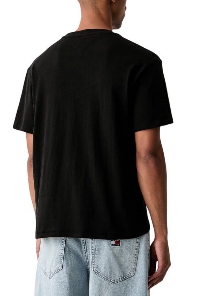 TOMMY JEANS RLX DNA PLAY T-SHIRT ΜΠΛΟΥΖΑ ΑΝΔΡΙΚΗ BLACK