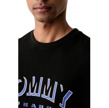 TOMMY JEANS RLX DNA PLAY T-SHIRT ΜΠΛΟΥΖΑ ΑΝΔΡΙΚΗ BLACK
