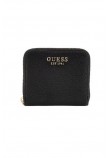 GUESS LAUREL SLG SMALL ZIP AROUND ΑΞΕΣΟΥΑΡ ΠΟΡΤΟΦΟΛΙ ΓΥΝΑΙΚΕΙΟ BLACK
