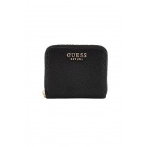 GUESS LAUREL SLG SMALL ZIP AROUND ΑΞΕΣΟΥΑΡ ΠΟΡΤΟΦΟΛΙ ΓΥΝΑΙΚΕΙΟ BLACK