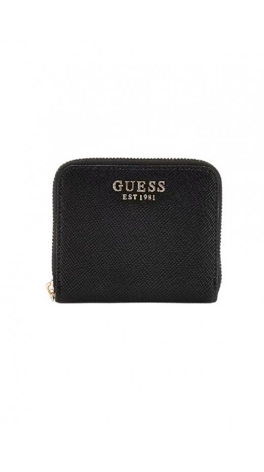 GUESS LAUREL SLG SMALL ZIP AROUND ΑΞΕΣΟΥΑΡ ΠΟΡΤΟΦΟΛΙ ΓΥΝΑΙΚΕΙΟ BLACK