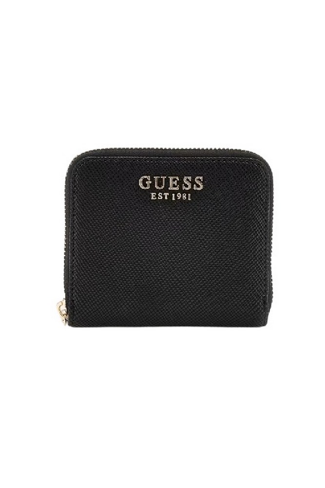 GUESS LAUREL SLG SMALL ZIP AROUND ΑΞΕΣΟΥΑΡ ΠΟΡΤΟΦΟΛΙ ΓΥΝΑΙΚΕΙΟ BLACK