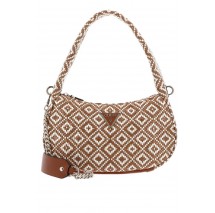 GUESS RIANEE HOBO ΤΣΑΝΤΑ ΓΥΝΑΙΚΕΙΑ COGNAC