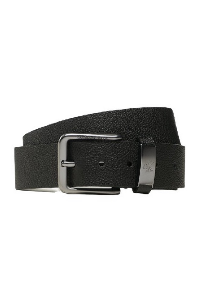CALVIN KLEIN JEANS CLASSIC ROUND METAL K BELT 40MM ΖΩΝΗ ΑΝΔΡΙΚΗ BLACK