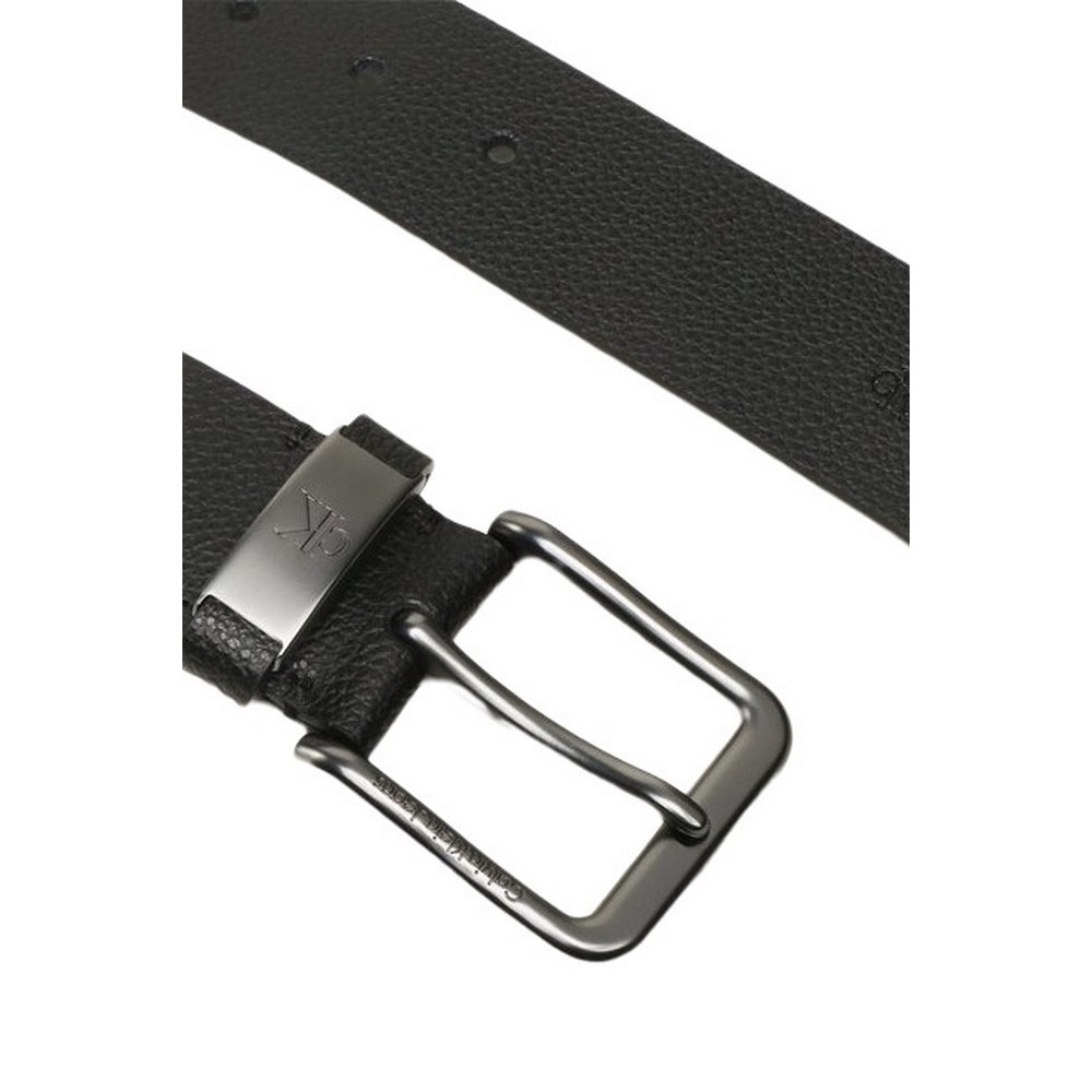 CALVIN KLEIN JEANS CLASSIC ROUND METAL K BELT 40MM ΖΩΝΗ ΑΝΔΡΙΚΗ BLACK
