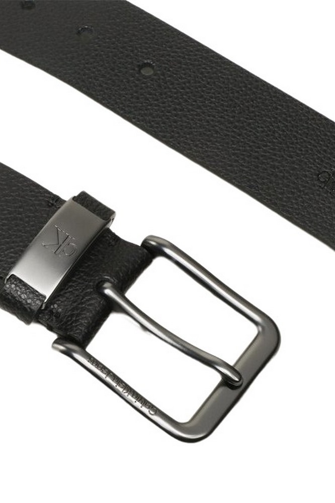 CALVIN KLEIN JEANS CLASSIC ROUND METAL K BELT 40MM ΖΩΝΗ ΑΝΔΡΙΚΗ BLACK
